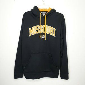 Champion Mizzou College University Black Pullover Hoodie Size Medium B3